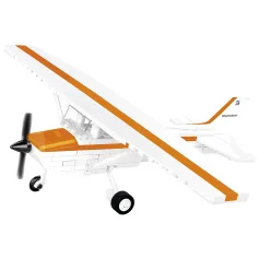 COBI: Stavebnice letadla Cessna 172 Skyhawk oranžovo-bílá (26623) obrázek 3