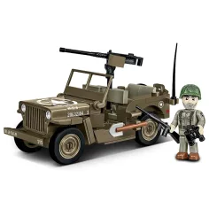 COBI: Stavebnice vojenského vozu Willys MB (3133) obrázek 5