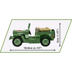 COBI: Stavebnice vozidla Medical Willys MB (2295) obrázek 2