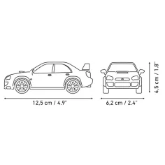 COBI: Subaru Impreza WRC 2004 stavebnice auta (24652) obrázek 4