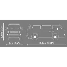 COBI: Volkswagen T3 stavebnice auta (24634) obrázek 4