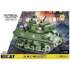 COBI: WWII H.M.C M8 Scott tank stavebnice (2279)