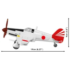 COBI: stavebnice WW II Kawasaki Ki-61 Hien (5872) obrázek 3