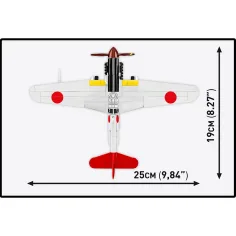 COBI: stavebnice WW II Kawasaki Ki-61 Hien (5872) obrázek 4