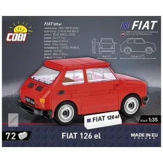 COBI: stavebnice auta Fiat 126p (24531) obrázek 2