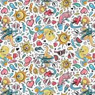 Cardex: Bugs Bunny a Tapsi Hapsi exkluzivní balicí papír 100x70 cm