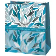 Cardex: Dárková taška gigantické velikosti s nápisem "S láskou modře!" 40x20x55 cm