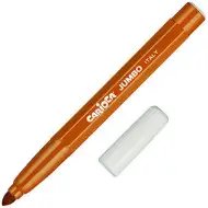 Carioca: Odstranitelný Jumbo fix v hnědé barvě 1ks