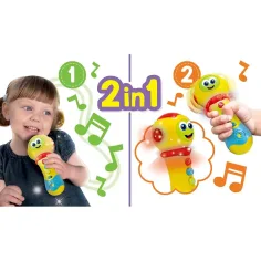 Carotina Baby: Interaktivní mikrofon se světlem a zvukem - Lisciani obrázek 2