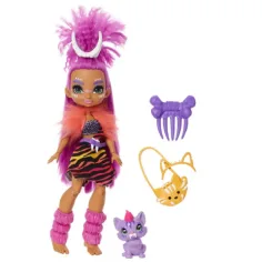 Cave Club: Hračková sada Roaralai s pravěkou bytostí Ferell - Mattel obrázek 2