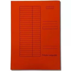 Červená polypropylenová složka A4 230 g