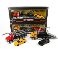 City Tractors kovový autotransportér se sportovním autem ve dvou variantách