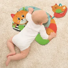 Clementoni Baby: Kočičí polštář na bříško 31x44cm obrázek 3
