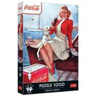 Coca-Cola plážová pauza 1000dílné Premium plus quality puzzle - Trefl