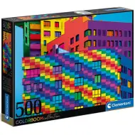 Colorboom Collection: Čtverce puzzle 500 ks - Clementoni
