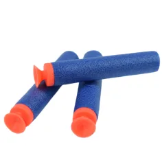 Cool Soft Bullet Gun: Malá pěnová střelná zbraň s náboji v červené barvě 14cm obrázek 5