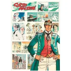 Corto Maltese komiksová HQC 1000dílná puzzle s plakátem - Clementoni obrázek 2