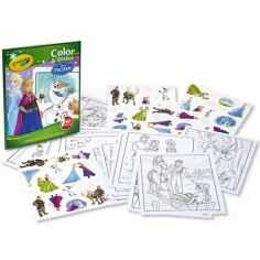 Crayola: Ledové království 2, omalovánky a nálepky sešit obrázek 3