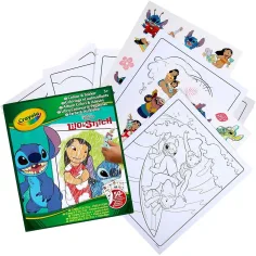 Crayola: Lilo & Stitch omalovánky a samolepková knížka obrázek 3