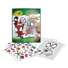 Crayola: Omalovánky s samolepkami - Póki