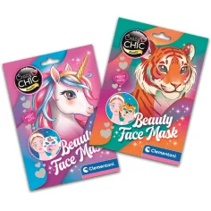 Crazy Chic: Beauty zvířecí obličejová maska v různých provedeních 1 ks - Clementoni obrázek 2