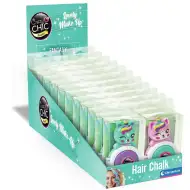 Crazy Chic: Křídová barva na vlasy, různé varianty, 1 ks - Clementoni