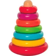 Dřevěná skládací pyramida, 8 ks