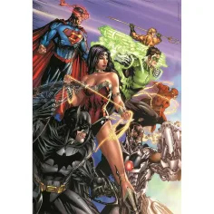 DC Comics: Liga spravedlnosti 1000 dílků Compact puzzle 50x70cm - Clementoni obrázek 2