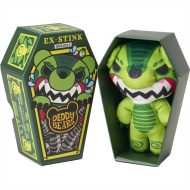 Deddy Bear Ex-Stink plyšový medvídek v rakvi, 5. série, 15 cm