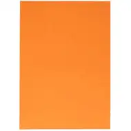 Dekorační kartonový papír oranžové barvy 70x100cm