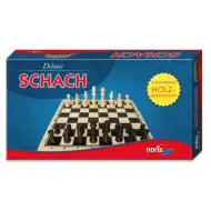 Deluxe dřevěná šachová sada - Noris