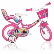 Dětské kolo Princess růžové ve velikosti 12 - kolo Dino Bikes