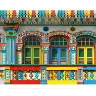 Diamantová mozaika: Barvy Jižní Ameriky diamantová malířská sada 30x40cm