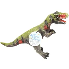 Dino World: Figurka dinosaura Tyrannosaurus Rex z vinylu, která vydává zvuky, s bavlněnou výplní, 35 cm obrázek 2