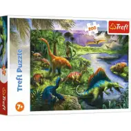 Dinosauři predátoři puzzle 200 dílků - Trefl