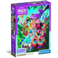 Disney+ - Alenka v říši divů 1000 dílků puzzle s plakátem - Clementoni