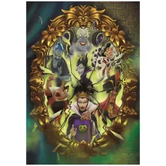 Disney+ - Zloduši 1000dílné puzzle s plakátem - Clementoni obrázek 2