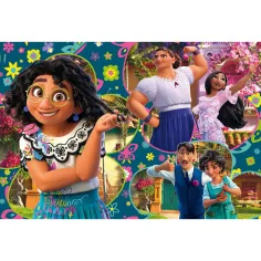 Disney Encanto 2 v 1, puzzle 108 dílků a omalovánka 50x35 cm - Lisciani obrázek 2