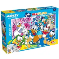 Disney Kačeří příběhy 2 v 1 108dílné puzzle a omalovánky 70x50cm - Lisciani