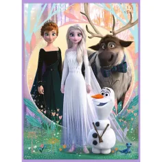 Disney: Ledové království 2 - Princezny na své půdě puzzle a paměťové karty 2 v 1 sada - Trefl obrázek 2
