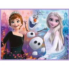 Disney: Ledové království 2 - Princezny na své půdě puzzle a paměťové karty 2 v 1 sada - Trefl obrázek 3