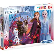 Disney Ledové království 2 Supercolor puzzle 104 dílků - Clementoni