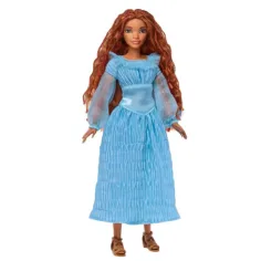 Disney Malá mořská víla: Panenka Ariel v modrých šatech 30cm - Mattel obrázek 2