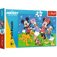 Disney+Mickey+Mouse+a+přátelé 30dílné puzzle - Trefl
