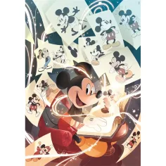 Disney: Mickey Mouse klasické 1000 dílků Compact puzzle 50x70cm - Clementoni obrázek 2