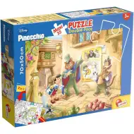 Disney Pinocchio 2v1 maxi puzzle 35 dílků a omalovánka 70x50 cm - Lisciani