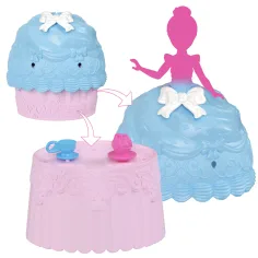 Disney Princezny: Mini cupcake překvapení panenka 1 ks - Mattel obrázek 2