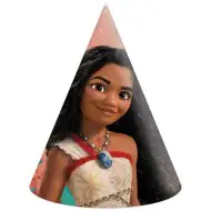 Disney+Princezny Vaiana 2 party klobouky 6ks sada