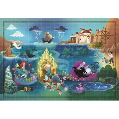 Disney: Puzzle s motivem Malé mořské víly, 1000 dílků - Clementoni obrázek 2