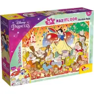 Disney Sněhurka 2 v 1 maxi 24dílné puzzle a omalovánky 70x50 cm - Lisciani